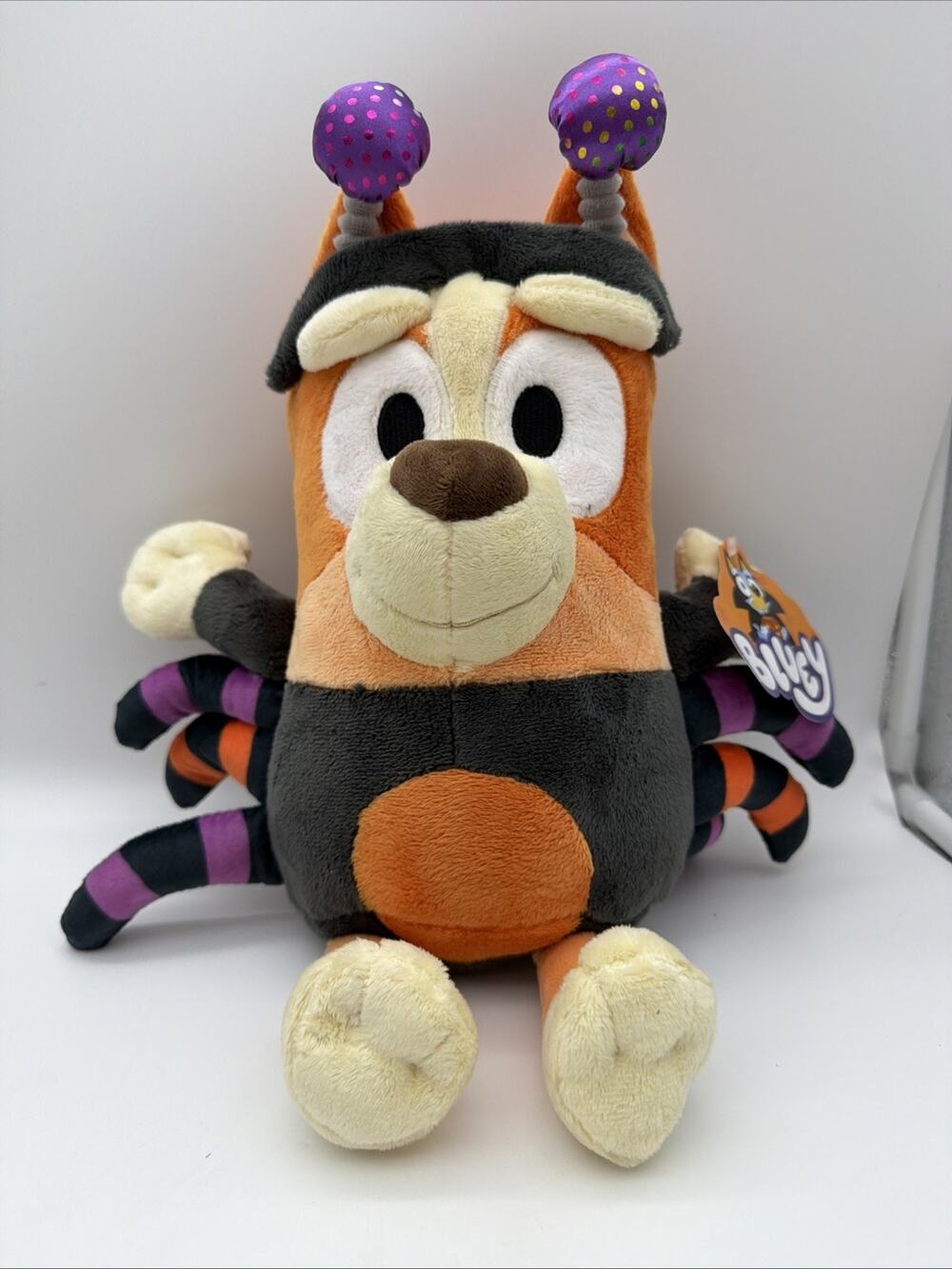 BLUEY Bingo as Spider / Halloween Plush 2025 Toy Animal 13" Animal Adventure